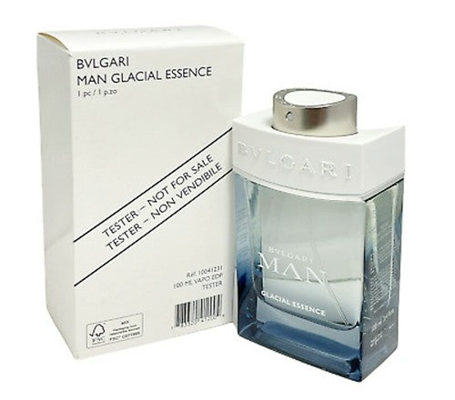 Bvlgari Man Glacial Essence Eau de Parfum 100% Original - Tester package