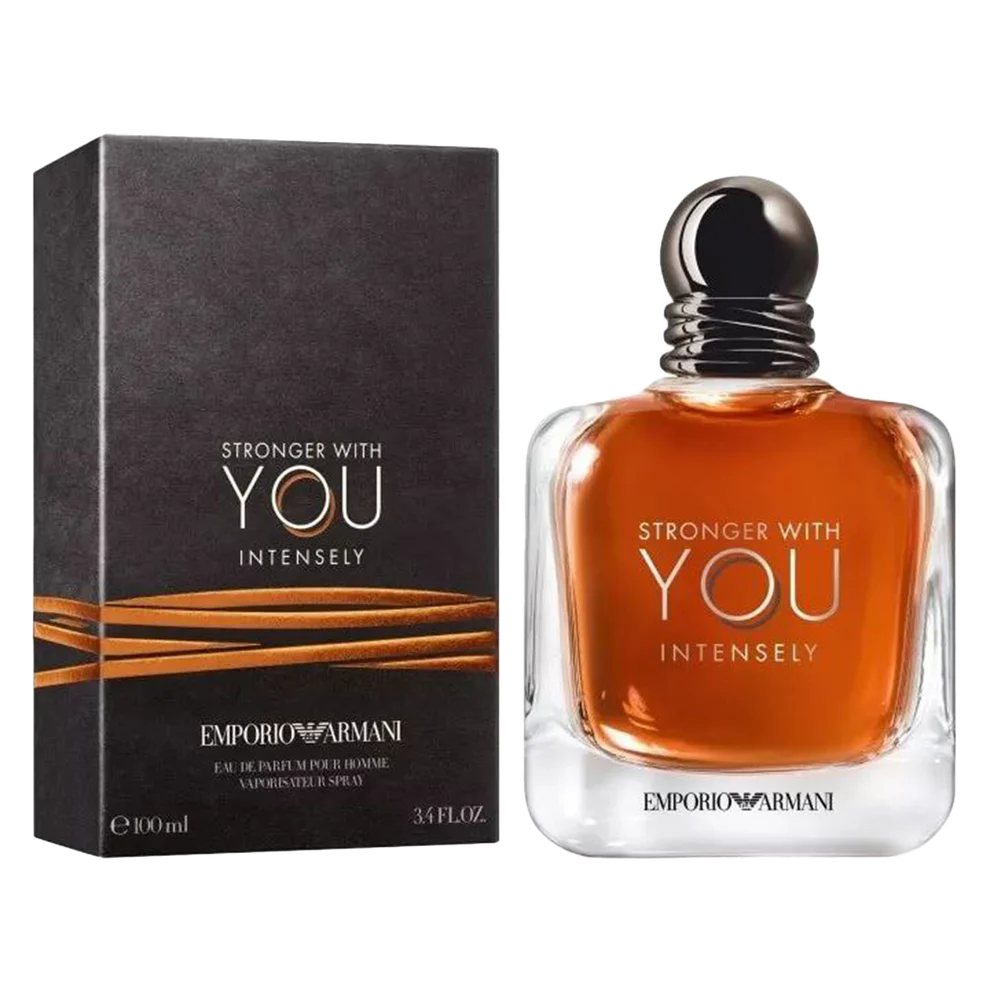 Emporio Armani Stronger With You Intensely Eau de Parfum 100% Original - Tester package