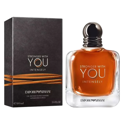 Emporio Armani Stronger With You Intensely Eau de Parfum 100% Original - Tester package